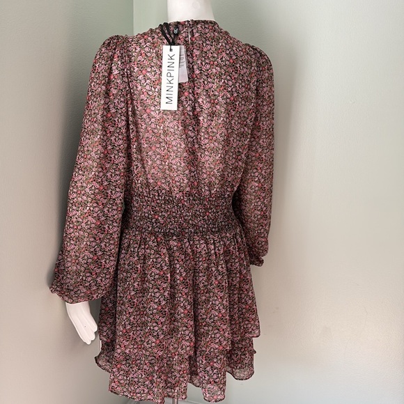 MINKPINK Safi Mini Dress in Multi Large - Picture 10 of 15